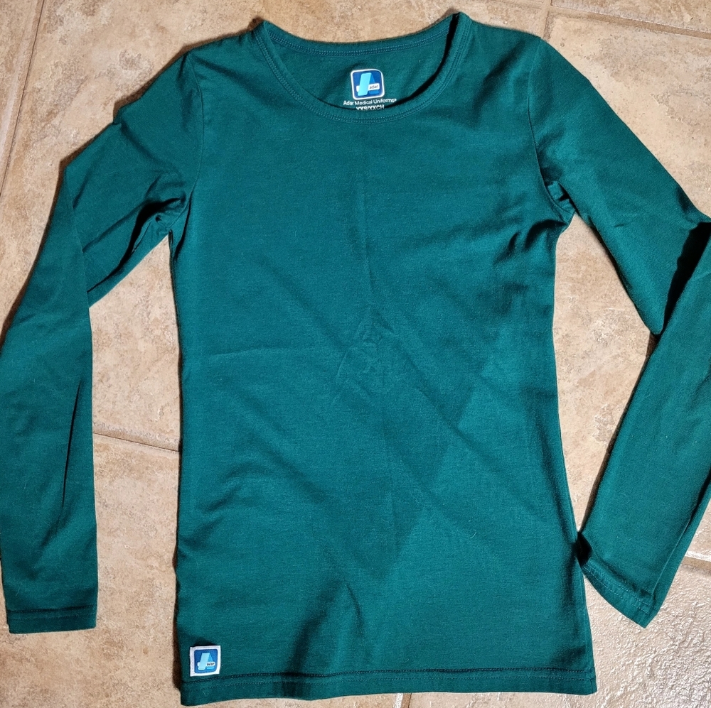Adar Green Long Sleeve Shirt Size-XXS